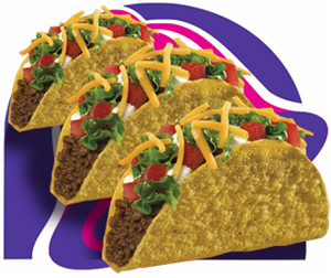 Taco Bells Goes Air to Defend its Beef. 